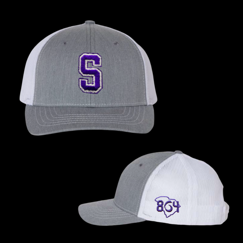 PRE-SALE: Saluda Tigers 864 YOUTH Special Edition 3D Purple White Trucker Hat