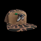 Lost 803 Chocolate Duck Camo Waterfowl/Mallard Flatbill Hat