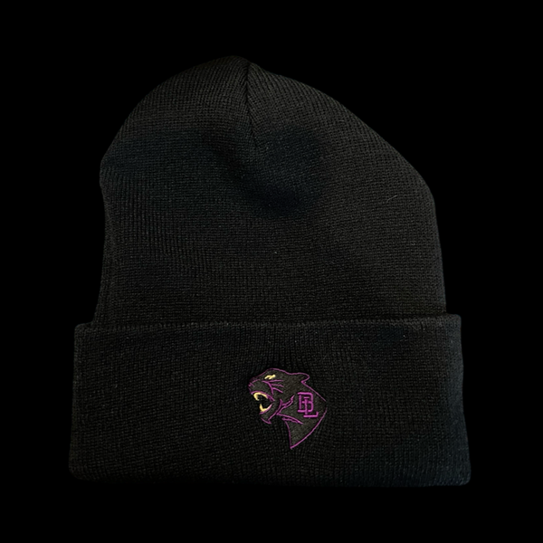 803 Batesburg-Leesville Panthers Black Beanie