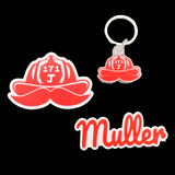 Muller Stickers and Keychain