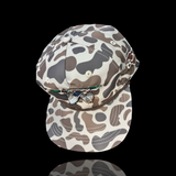 Lost 803 Duck Camo Flatbill Relaxed Waterfowl/Mallard Rope Hat