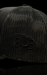 River Bluff Gators Special Edition 803 Midnight Black Trucker Hat