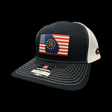 Richardson 112 Hometown Georgia Navy Patriotic Performance Trucker Hat