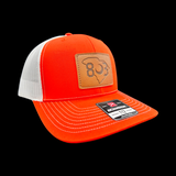 803 Richardson Clemson  Orange White Patch Trucker Hat