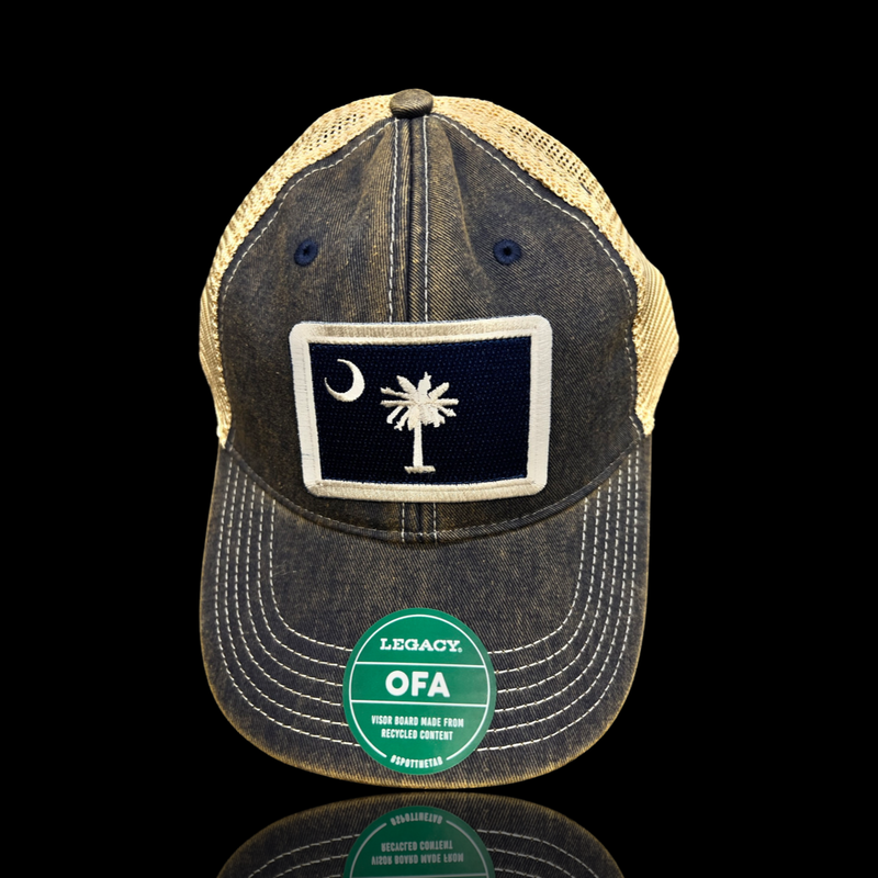 Legacy Navy Palmetto Moon Patch Trucker hat