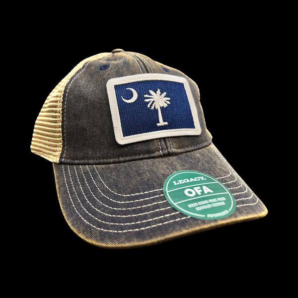 Legacy Navy Palmetto Moon Patch Trucker hat