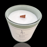Premium Wooden Wick Snowy Night Scented Candle