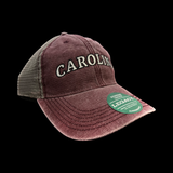 Legacy Vintage Carolina Low Profile Relaxed Garnet Trucker Hat