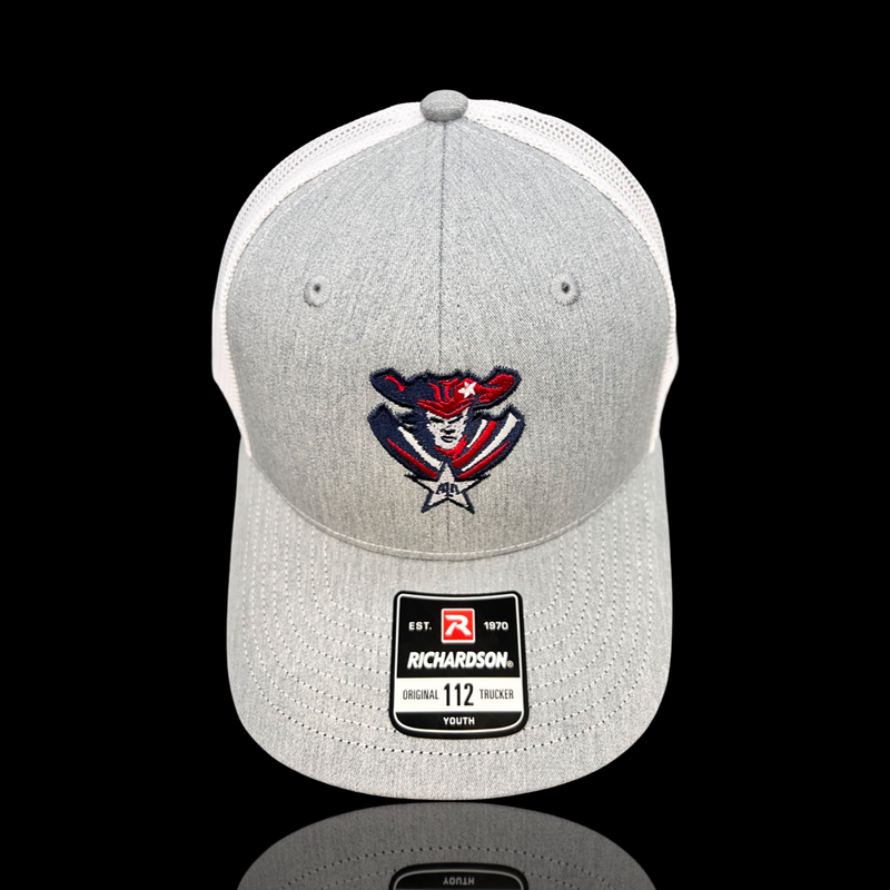 PRE-SALE ALA Patriots YOUTH Special Edition 803 Give Back Heather Grey Trucker Hat
