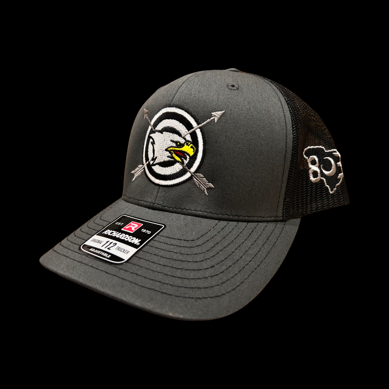 Gray Collegiate Charcoal Black Special Edition 803 Trucker Hat