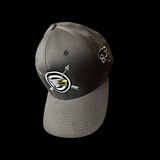 Gray Collegiate Grey Flexfit Special Edition 803 Fitted Trucker Hat