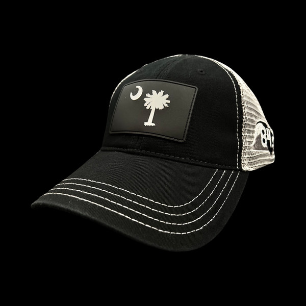 AR Flag RWB Patch Hat - Black w/ Gray