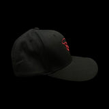 803 Flexfit Black Widow Garnet XXL fitted cotton hat