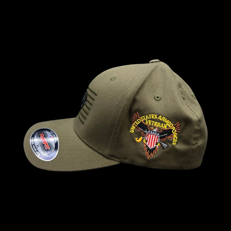 803 America Flexfit Fitted Cotton Veterans Hat