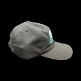 843 Lowcountry Yupoong Charcoal White Adjustable Cleanup Hat