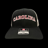Richardson 115 Carolina Black Steel Trucker Hat