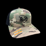 803 America Yupoong Multicam Military Trucker Hat