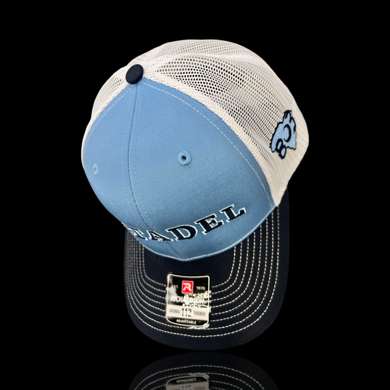 803 Richardson Citadel Navy Light Blue  Trucker Hat