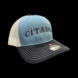 803 Richardson Citadel Navy Light Blue  Trucker Hat