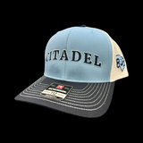 803 Richardson Citadel Navy Light Blue  Trucker Hat