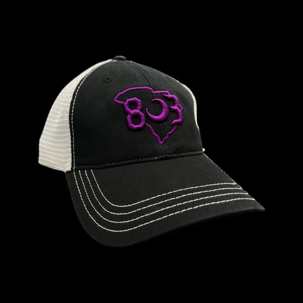 803 Ridge View Blazers Special Edition Black White Cleanup hat