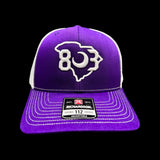 803 Ridge View Blazers Purple White Special Edition Trucker Hat