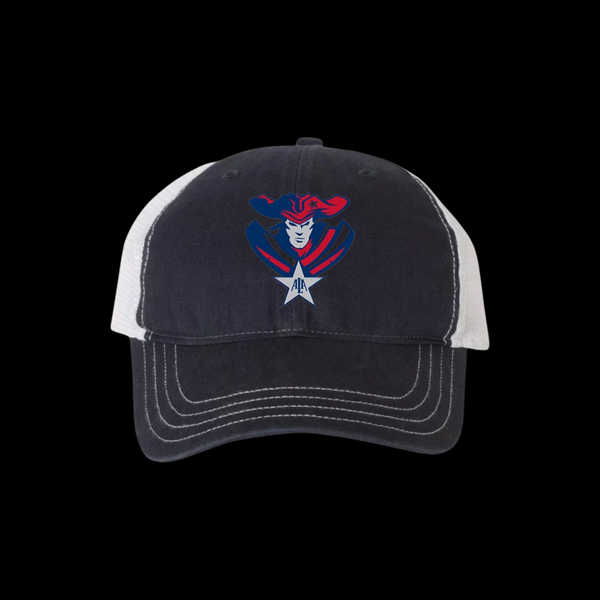 PRE-SALE: ALA Patriots 803 Special Edition Give Back Navy Relaxed Fit Trucker Hat
