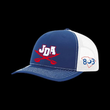 PRE_SALE: JDA Raiders Blue White Special Edition 803  Structured Trucker Hat
