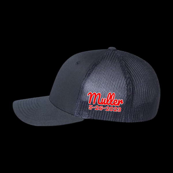 PRE-SALE: Remember "J" Muller Give Back Navy Fitted Hat