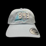 843 Lowcountry Yupoong Light Blue Adjustable Cleanup Hat
