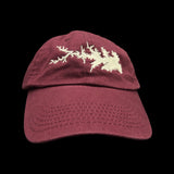 1776 $19 SC Lake Murray Garnet Adjustable Cleanup Hat