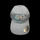 843 Lowcountry Yupoong Light Blue Adjustable Cleanup Hat