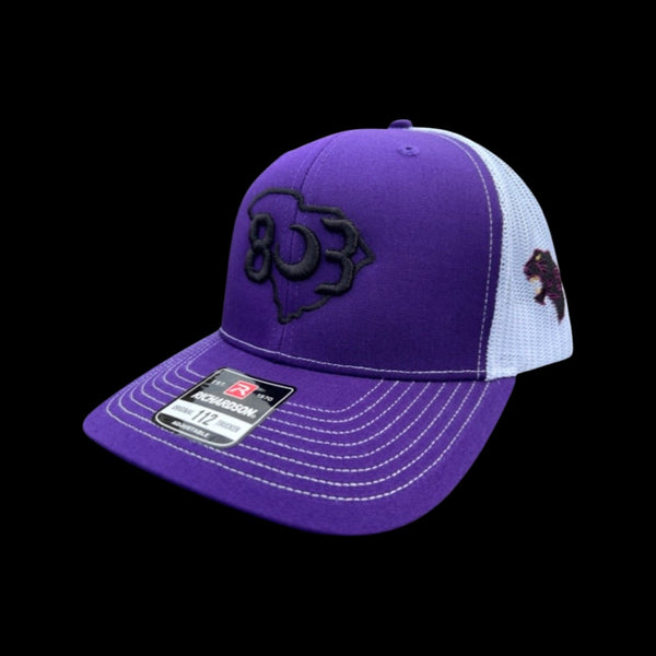 803 Batesburg-Leesville Special Edition Purple Trucker Hat