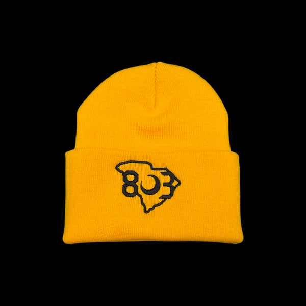 803 Gold Cold Weather Beanie