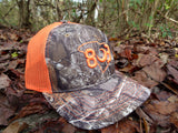 803 Richardson Realtree Neon Orange Trucker Hat