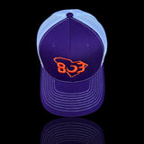803 Richardson Clemson Purple Trucker Hat