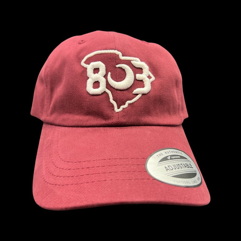 803 Yupoong Garnet Cleanup Hat