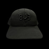803 MADE IN USA Blackout Trucker