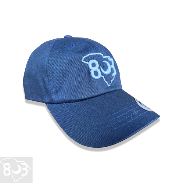 803 Yupoong Navy Adjustable Cleanup Hat
