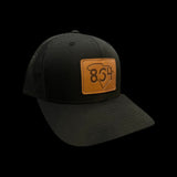 864 Yupoong Leather Patch Trucker (3 Colors)