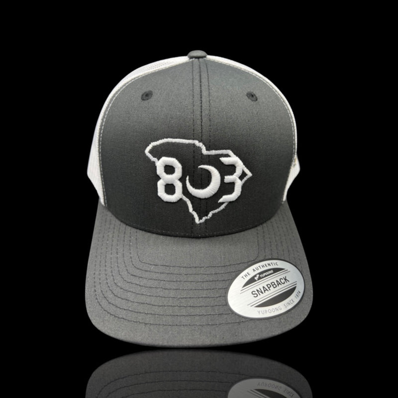 803 Blythewood Special Edition Charcoal Trucker Hat