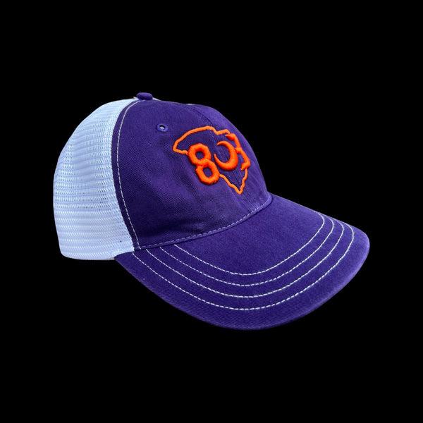 803 Richardson Clemson Purple Cleanup Hat