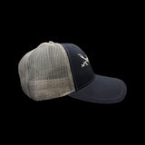 1776 $19 Lake Murray Navy Silver Trucker Hat