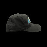 843 Lowcountry Flexfit Fitted Washed Cleanup Hat - Black