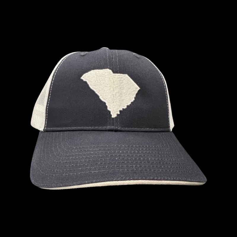 1776 $19 SC State Navy White Trucker Hat