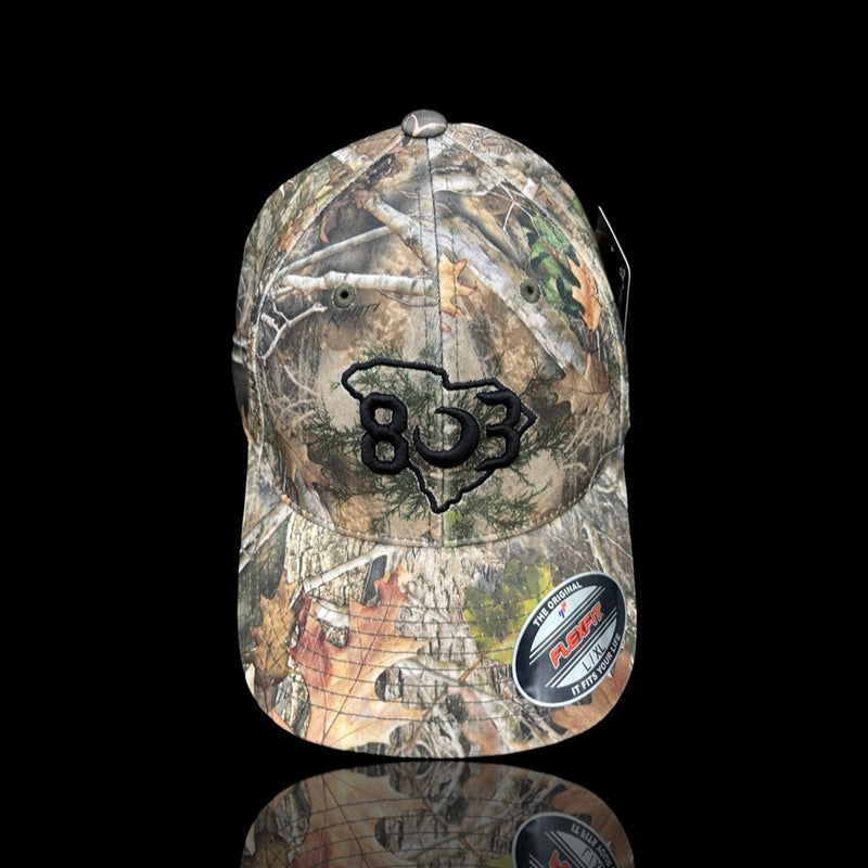 803 Flexfit True Timber Camo Fitted hat