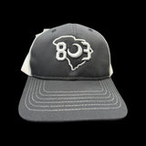 803 MADE IN USA Charcoal-White Trucker