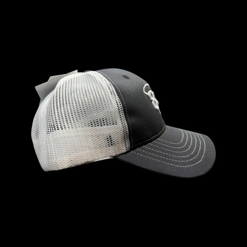 803 MADE IN USA Charcoal-White Trucker