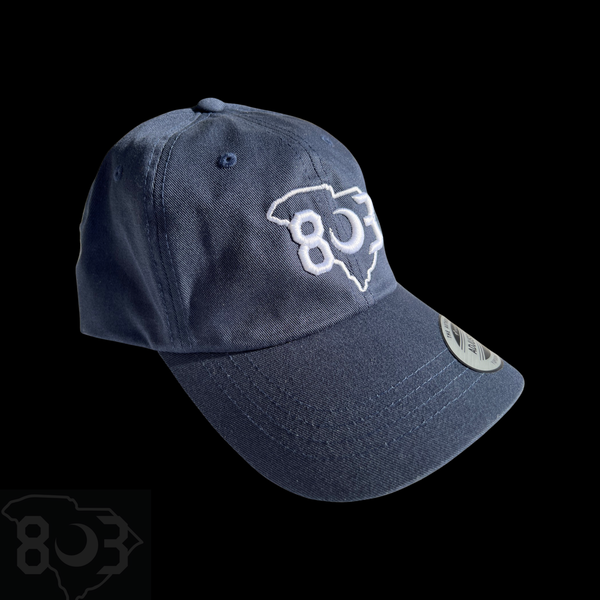 803 Yupoong Navy Adjustable Cleanup Hat