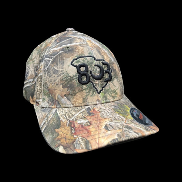 803 Flexfit True Timber Camo Fitted hat – Hometown 803